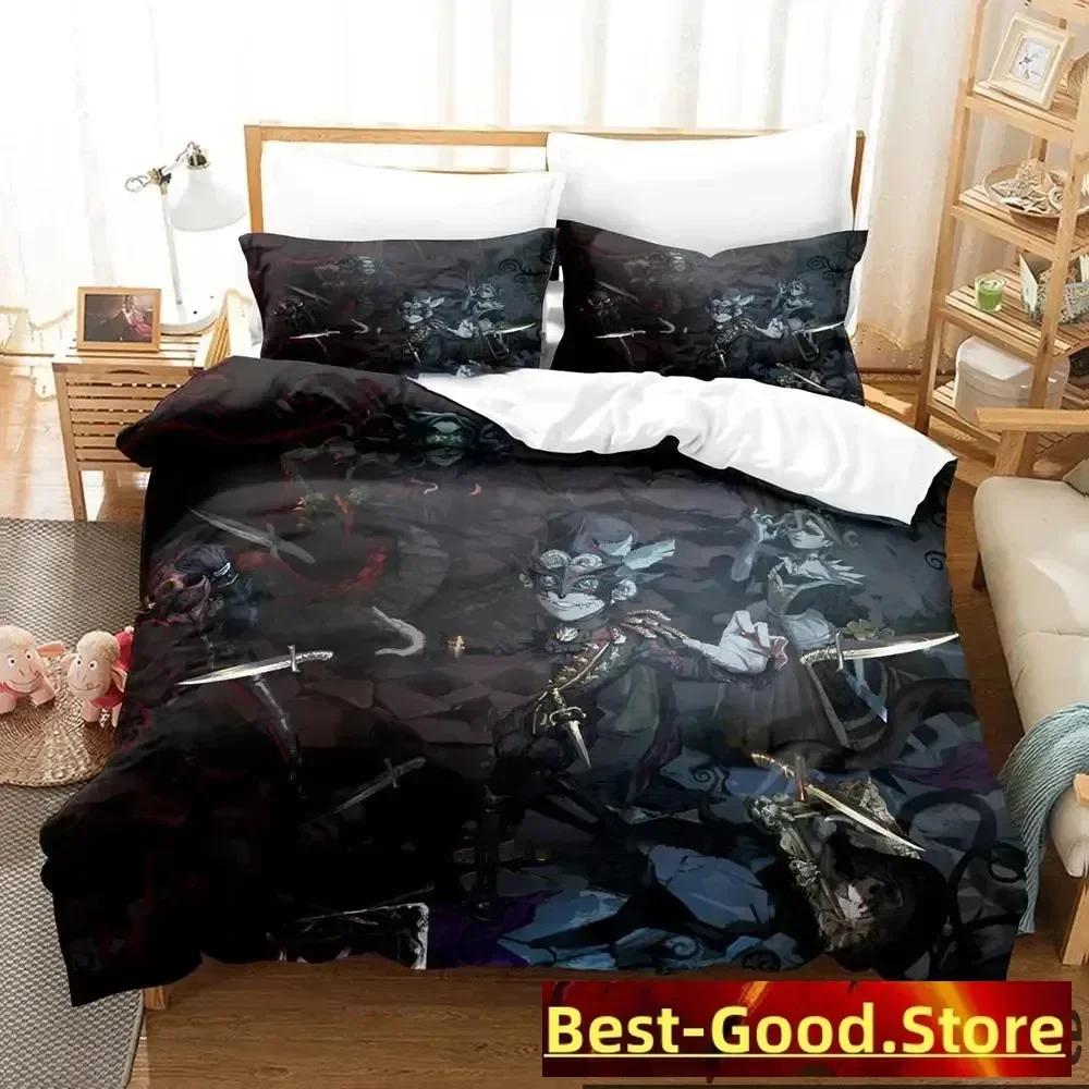 Game Identity V Anime Bedding Set Boys Girls Twin Queen King Size Duvet Cover Pillowcase Bed Boys Adult Home Textileextile