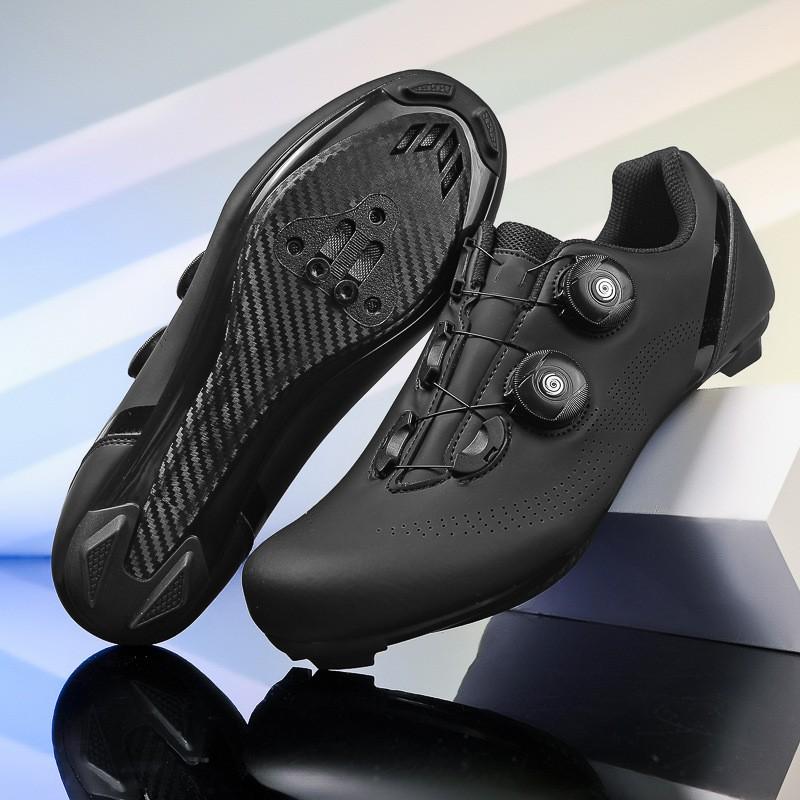 Unisex Cycling Shoes Road Mountain Bike SPD Clipless Flat Pedal Use Breathable Lightweight Shock Absorption