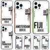 Fly Ticket Air Tickets Travel Label For Realme 15 14 11 12 13 10 Pro Plus C35 C71 C75 C65 C55 C63 C61 C53 C67 GT6 GT7 Pro Case