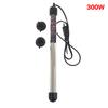 Aquarium Heater EUPlug Adjustable Temperature Submersible Heater 25-300W Glass Fish Tank Heater withThermostat Water Heating Rod2
