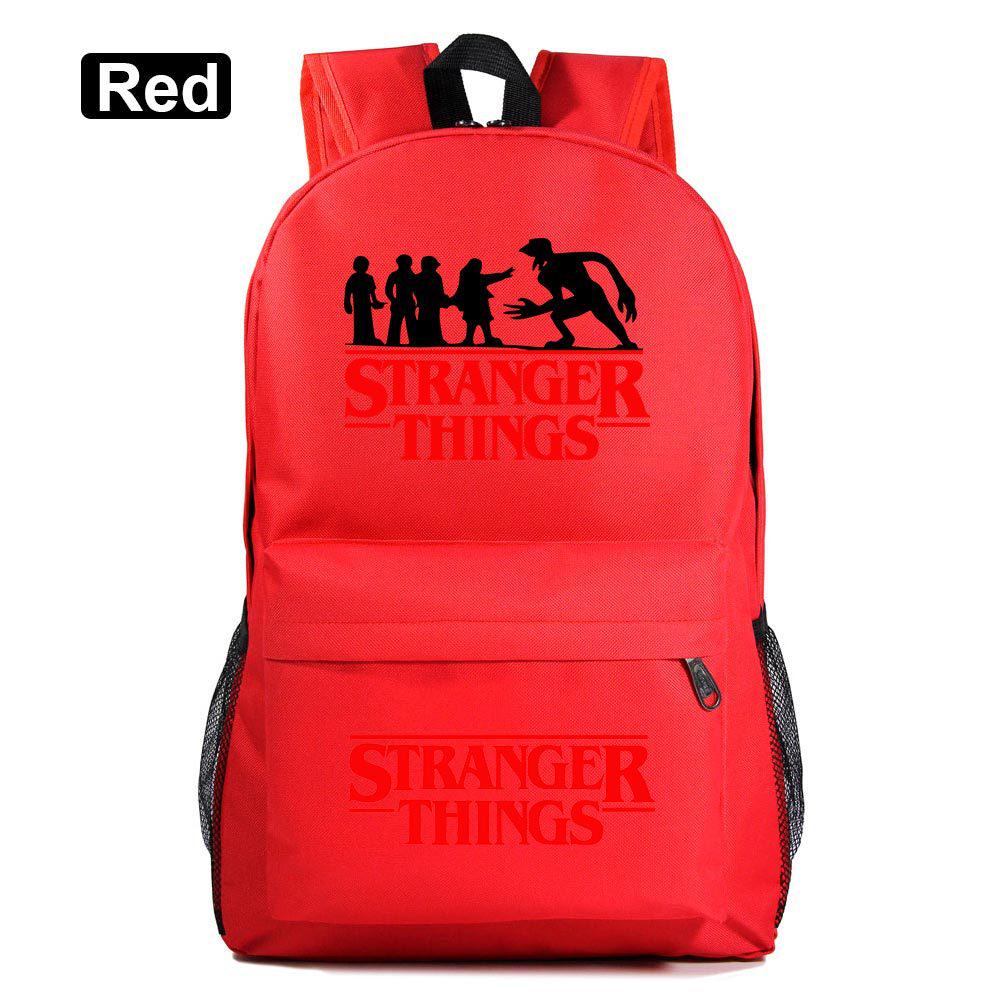 Stranger Things Student Backpack, Men's and Women's Casual Backpack CLE