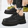 Trendy nuove scarpe casual da uomo per il tempo libero all'aperto versatili Gioventù adulto scarpe casual da uomo Scarpe da esterno in pelle Scarpe da passeggio Minimalismo