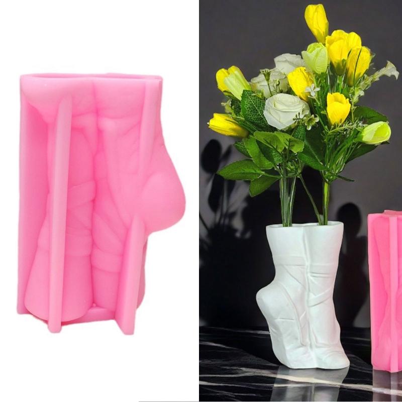 Ballet Shoe Shape Resins Molds for Making Vase Table Decorations Christmas Gift, Ballet Slipper Shape Silicones Molds