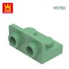 186 Stück/Los 99780 Winkelstein 1 x 2 - 1 x 2 Umgekehrter Stein Moc Farbige Zubehörteile Kompatibel mit Stein Kinder Spielzeug Bausteine