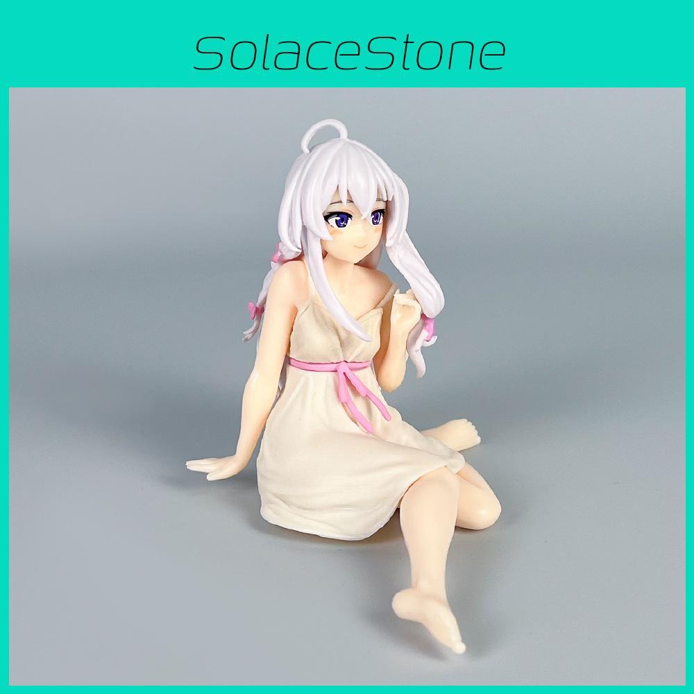 Wandering Witch The Journey Of Elaina Pvc Anime Figure With 9cm Height And Assembly For Collectors Display And Gift