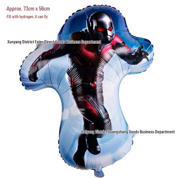 Spider-Man Superhero Series Birthday Party Aluminum Foil Balloons