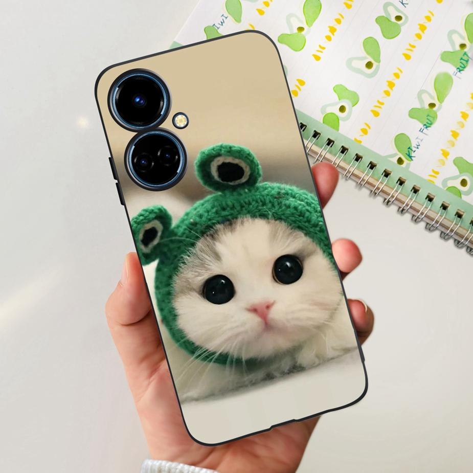 For Tecno Camon 19 Neo Case CH6i New Fashion Painted Cover Soft Silicone Phone Case For Tecno Camon 19 Pro 5G Camon19 Neo Bumper