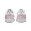 Nike Court Borough Low 2 SE TD White Pink Foam Baby Sneakers DQ0493-100