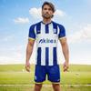 Custom Football Training Set: Short Sleeve & Shorts, Quick-Drying Team Uniform for Home Competitions