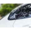 For Kia Optima K5 Sedan 2016- Car Rear Louver Window Side Shutter Cover Trim Sticker Vent Scoop ABS Carbon Fiber Accessories