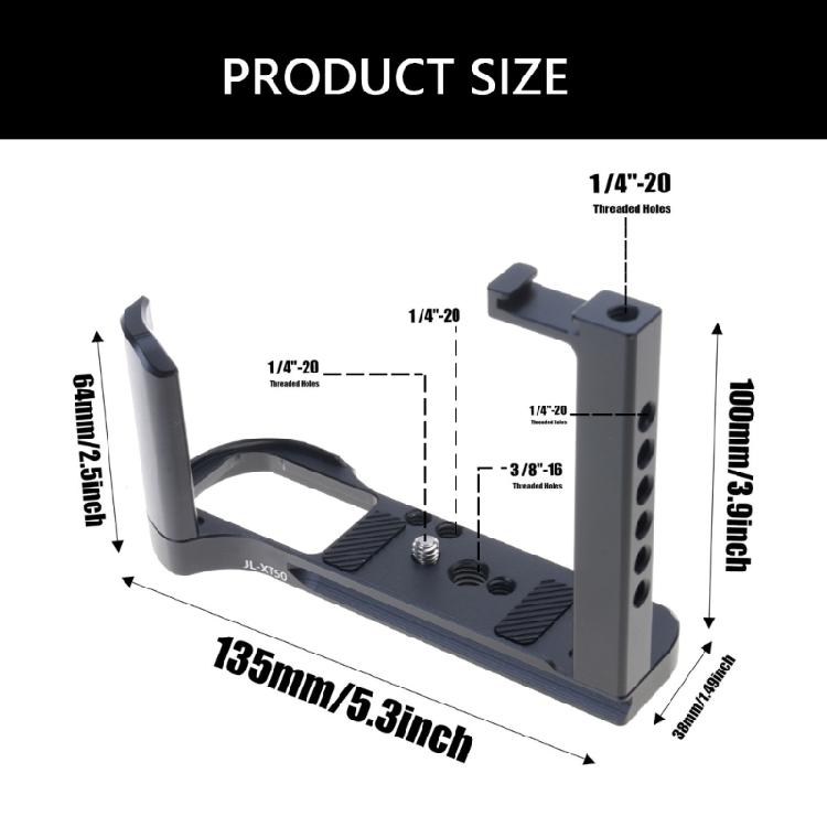 Universal Camera Accessory Metal Half Cage AF458 Camera Mount Universal Camera Frame Camera Accessories for XT50