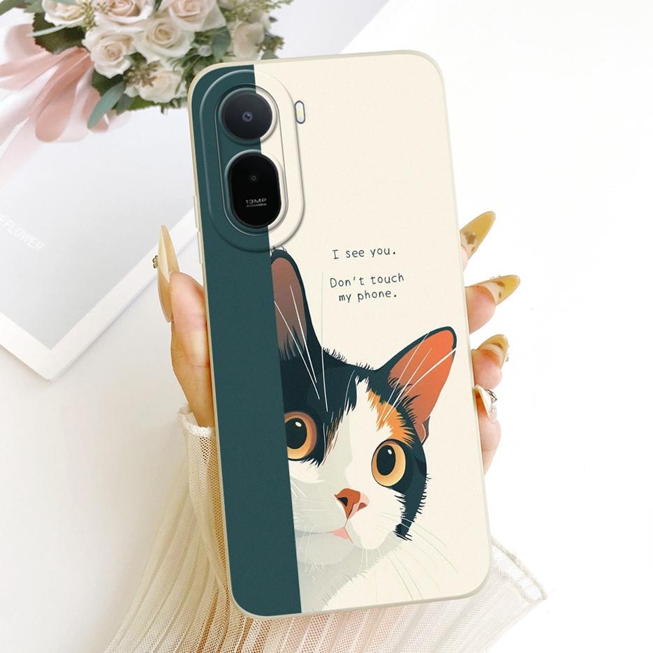 For Xiaomi Redmi A7 Pro 4G Case Cute Dog Panda Cartoon Cover Soft TPU Phone Case For Xiaomi Poco C85x PocoC85x Redmi A7 Pro Bags