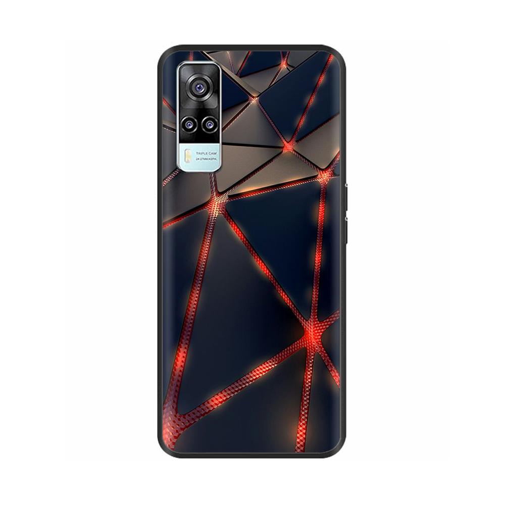 Für Vivo Y33 V2057 Hülle Silikon Weiches TPU Handy Rückabdeckung für Vivo Y33 4G Hülle für vivoY33 Y 33 2021 Coque Fundas Para Bumper
