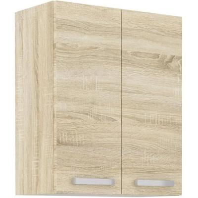 Ψηλή μονάδα με 2 αρθρωτές πόρτες - Sonoma oak decor - L 60 cm x D 31,6 x H 72 cm - LASSEN