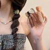 Simple Bubble Braid Hair Tie for Women, High-end Heart-shaped Telephone Cord Hair Tie, Ponytail Braiding Tool