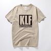The Klf Communications Letter Printed Unisexs Unisex T Shirt Tshirt 2024 New Short Sleeve O Neck Cotton Tshirt Tee Camisetas Hombre