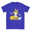 Streetwear Tshirt Renamon Classic Pose Pure Cotton T Shirts Novelty Tee Shirt For Unisex Beach Y2k Casual Short Sleeve Tees