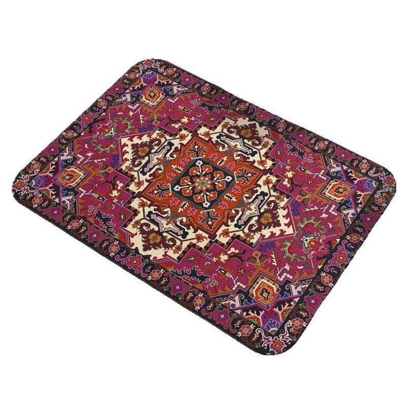 Bohemian Stil Diatomeenerde Küchenspülbeckenmatte Rutschfest Wasserabsorbierend Ablassmatte Arbeitsplatte Geschirrtrocknung