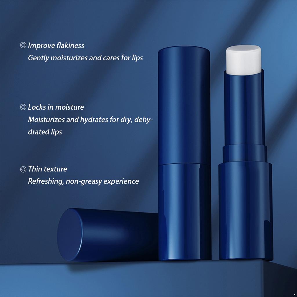 1 Piece Mens Lip Balm for Dry Lips Moisturizing and Nourishing Lightweight Long Lasting Hydrating Lip Care Essential Daily Lip Protection