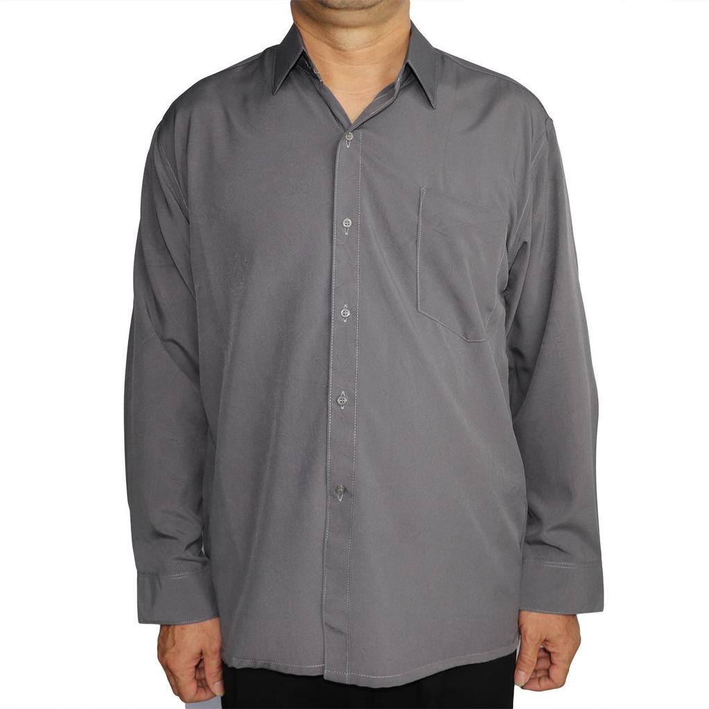 Men's Summer Loose Cotton Shirt for Middle-aged and Elderly
