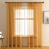 Colorful Semisheer Modern Privacy Romantic Curtains Light Filtering Window Scarf For Living Room Bedroom Study Room Decor