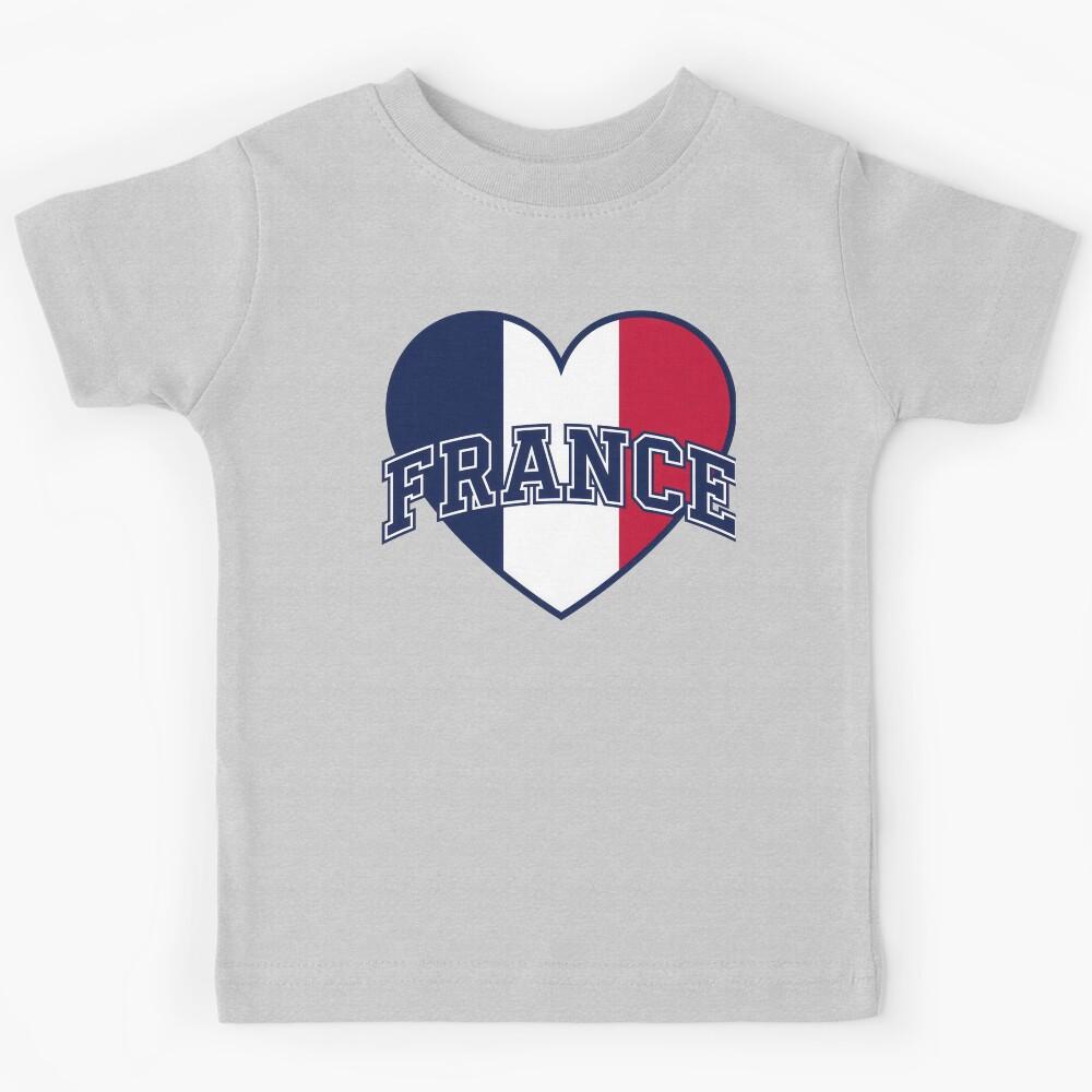 I Love France Kids T-Shirt 100