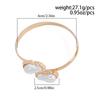 Ins Style Baroque Pearl Collar Choker Commuting Style Minimalist Metal Opening Ornament