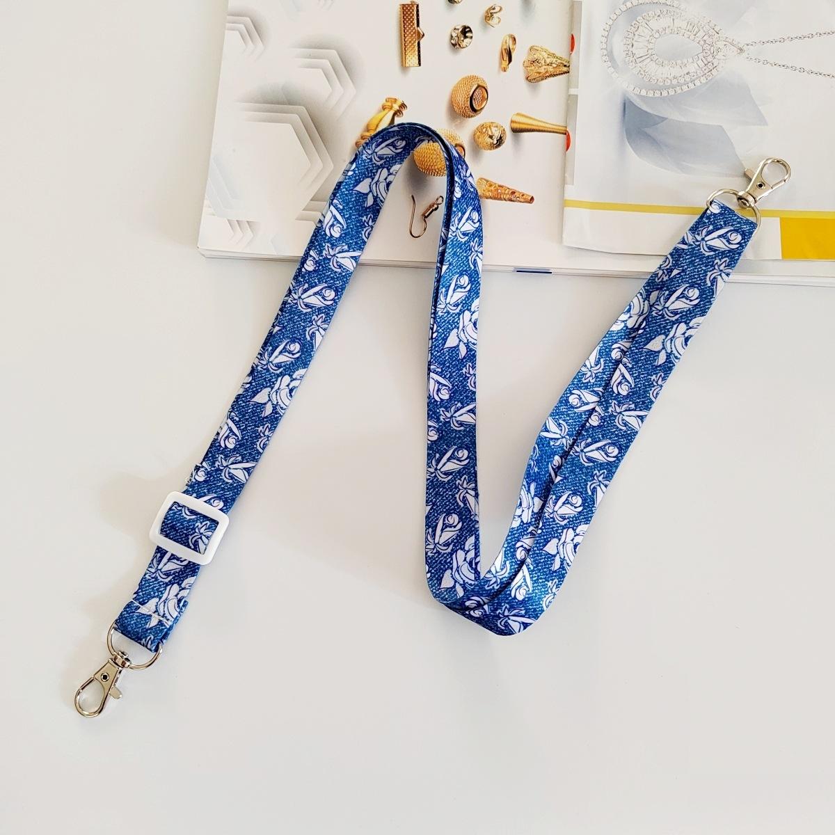 

Перетинчастий ремінь через плече з принтом Камера Телефон Ремінь через плече Жіноча сумка Ремінець через плече 2cm