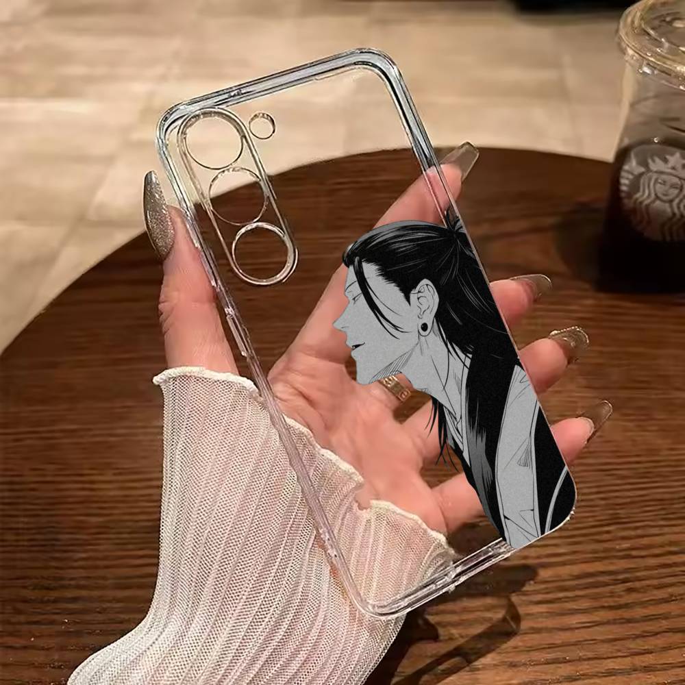 J-Jujutsu K-aisen-opular Characters Clear Phone Case for Samsung Galaxy A71, A70, A52, A51, A40, A30