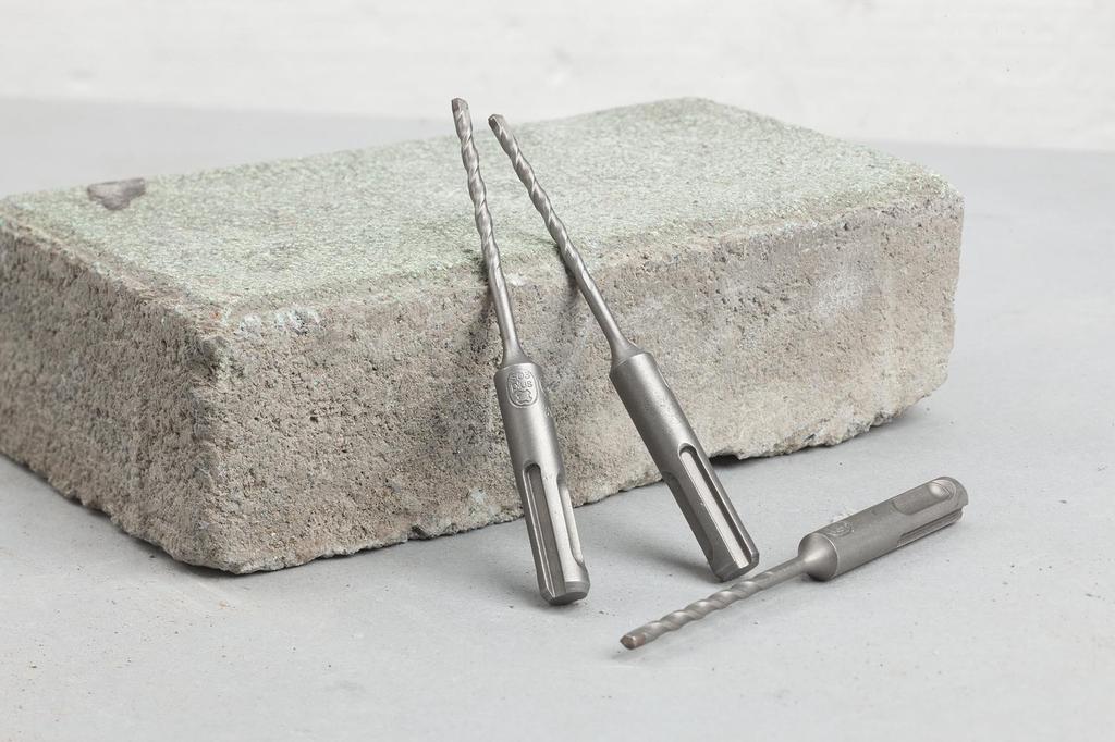 BOSCH Value Series SDS Plus Diameter X 110mm of Bits, 4.8mm (Pack 3) [SDS048110/3V]