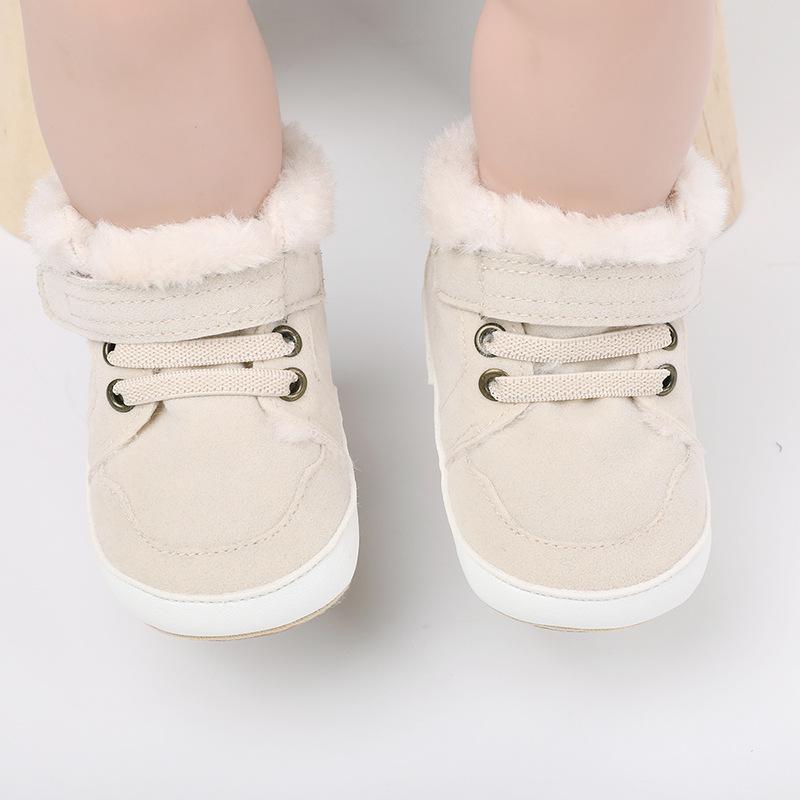 Aimele Winter Cotton Velcro Baby Prewalker Shoes (0-1 Year)
