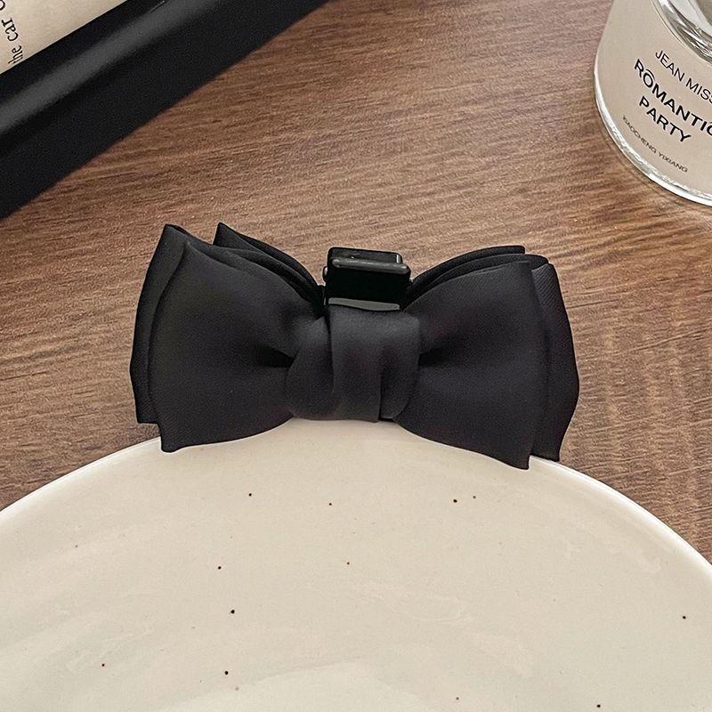 Французская Игривая Заколка-Зажим с Бантом Принцессы Заколка для Волос Маленький Зажим Аксессуары для Волос