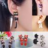 1Pair Fashion Creative Jewelry Lady Girl Handmade Clay Soft Cute Animal Gifts Accessories