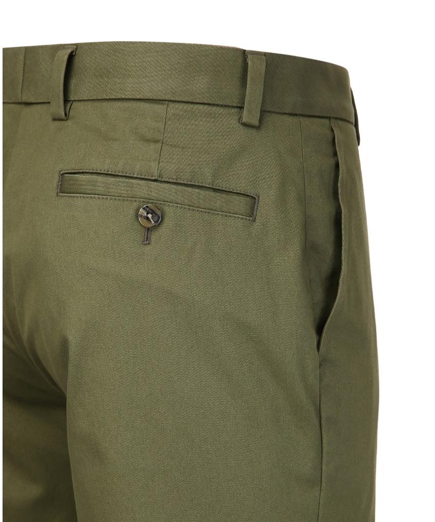 BROOKS BROTHERS Slim Fit Lightweight Advantage Stretch Chino Pants (Olive) (Bbpcmm4792Kes)