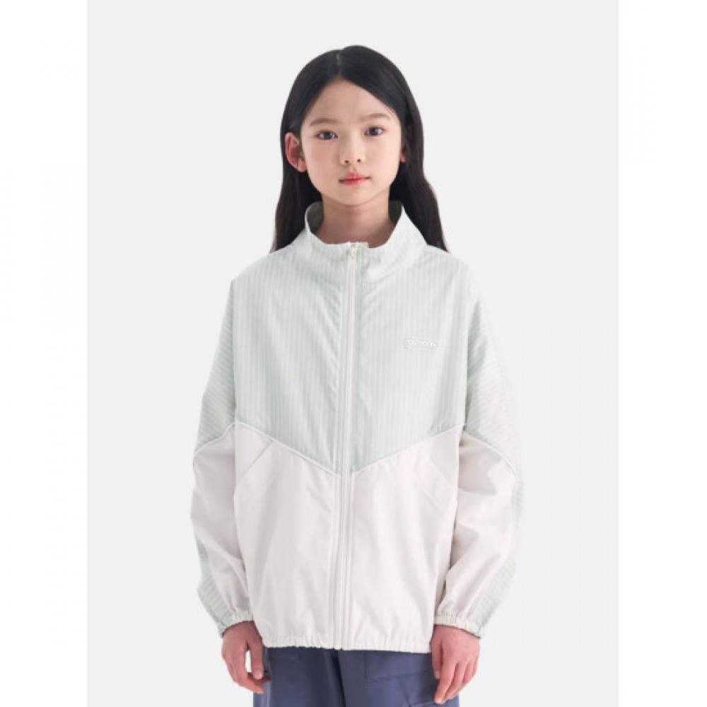 Outdoor Products Kids Color Block Windbreaker Ivory Od262ojk01 Ivy