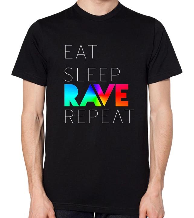 Футболка Eat Sleep Rave Repeat L