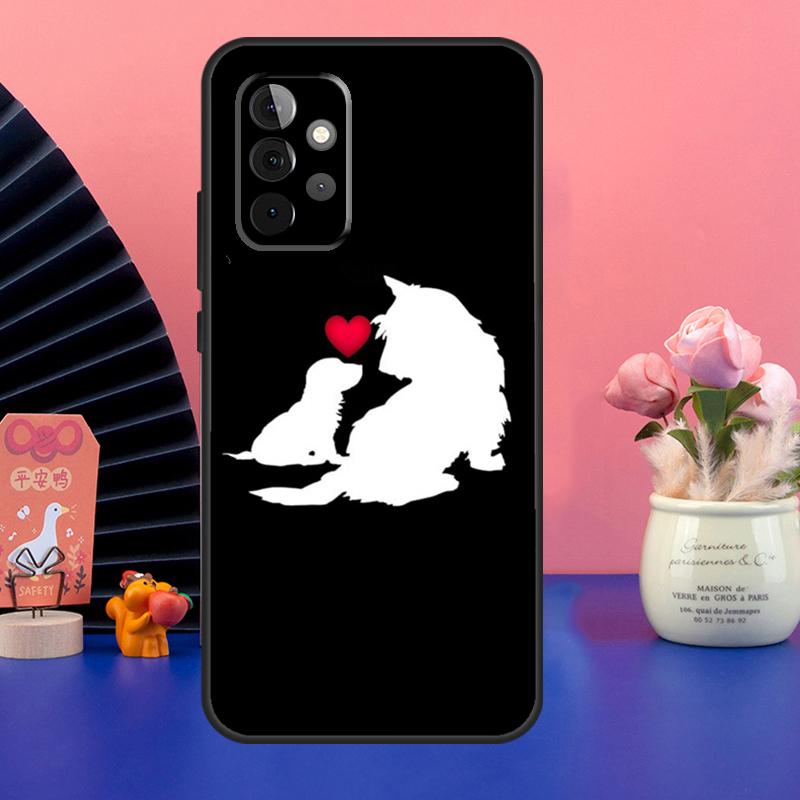 Westie Scottie Skotsk Terrier Fodral För Samsung Galaxy A54 A34 A24 A14 A73 A53 A33 A23 A13 A52 A32 A22 A12 A51 A71 Skydd