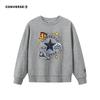 Converse Unisex Kids' Playful Print Fleece Sweatshirt