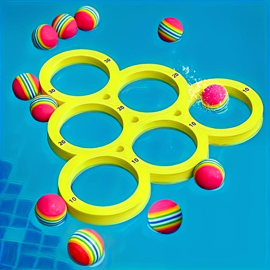 11pcs Pool Throw Game Set, Family Water Sports Floating Pool Toys, Throwing Games for Aquatic Play, Perfect for Pool Parties