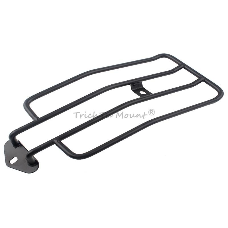 Motorcycle Rear Fender Luggage Rack Support Shelf Solo Seat Carrier For Harley Sportster XL XLH 883 883C 883R 1200 1000 1985-03