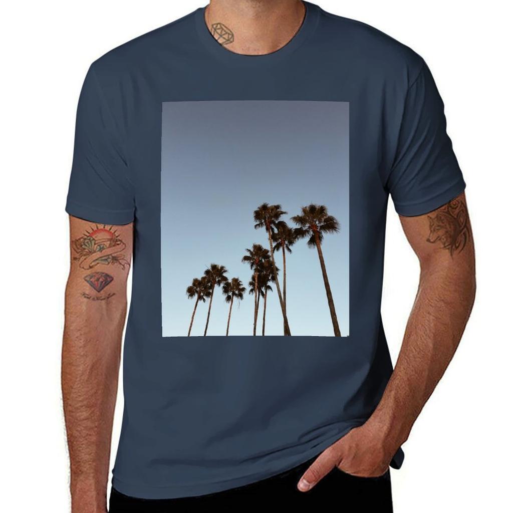 Palm Trees TShirt Soft Durable Cotton TShirt