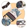 Retro Ethnic Style Shoulder Bag Canvas Embroidered Phone Crossbody Messenger Bag Travel Outdoor Casual Simple All-Mastch Women Small Bag
