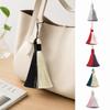 Soft Thread Fringe Tassel Charm Two-Tone Color Gradient Tassel Ornament For Jewelry DIY