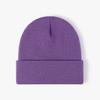 Winter New Warm Knitted Wool Hat LOGO Embroidery Show Face Small Fashion Pullover Hat Ear Protection Hat