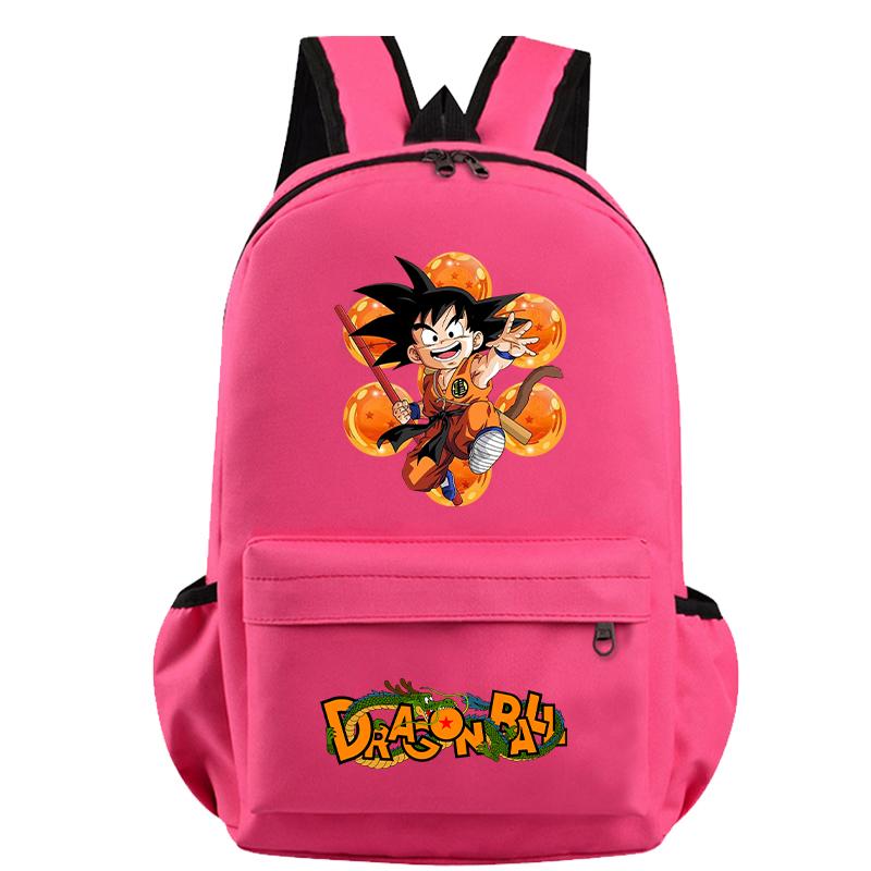 Anime Dragon Ball Cute Cartoon Backpack Document Bag for Girl Boy Teenager Best Gifts Schoolbag Men Women Leisure Travel Unisex Bagpack Rucksack