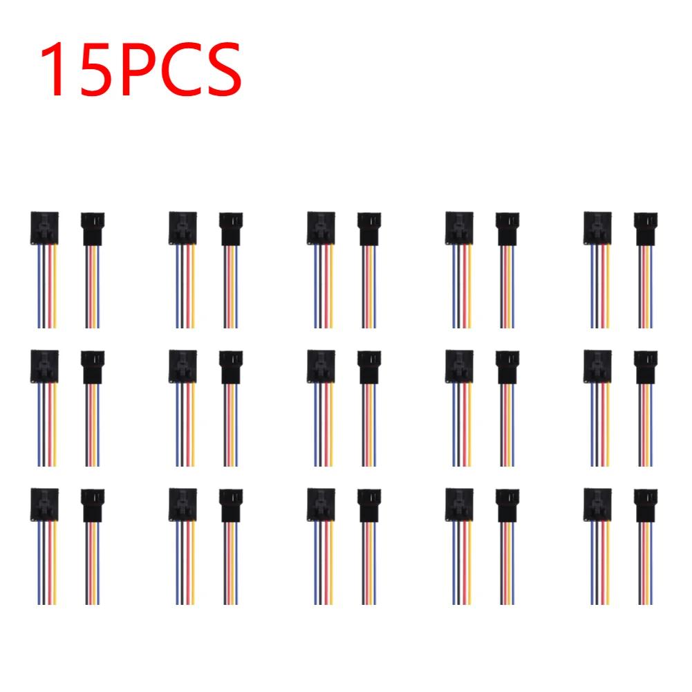 20-1PCS 5Pin to 4Pin Cooling Fan Connector Adapter Converter Extension Cable Wire Cord for Dell PC Laptop