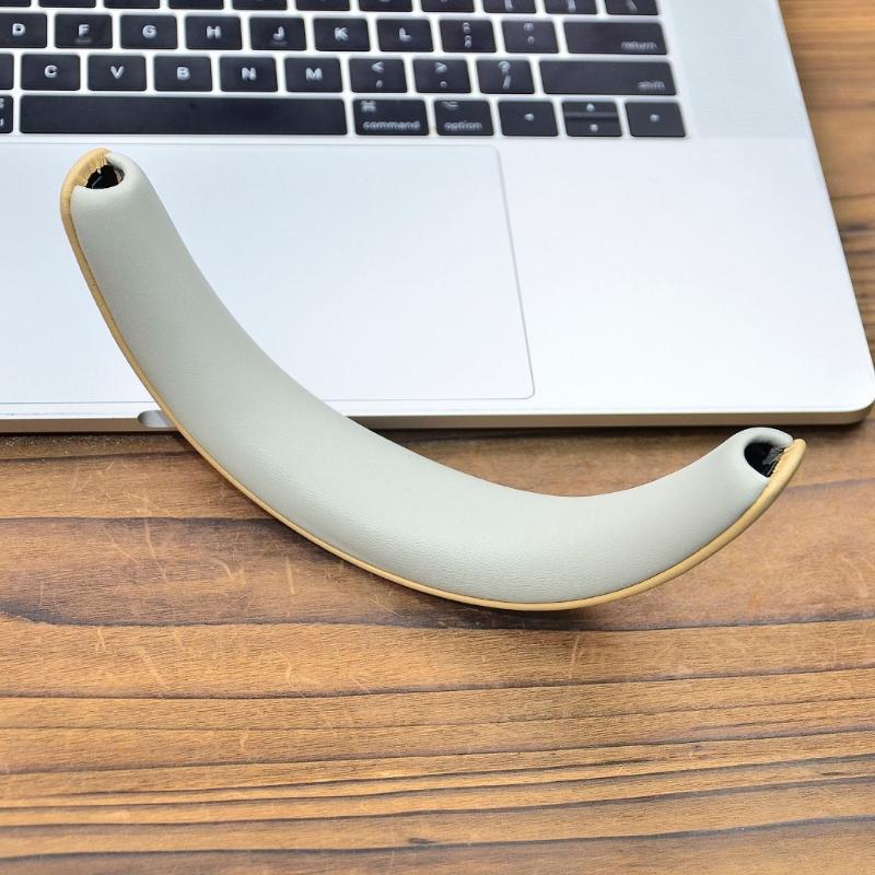 Sheepskin Headband For Headphone Durability Ergonomic Design Breathable Comfort Extended Wear