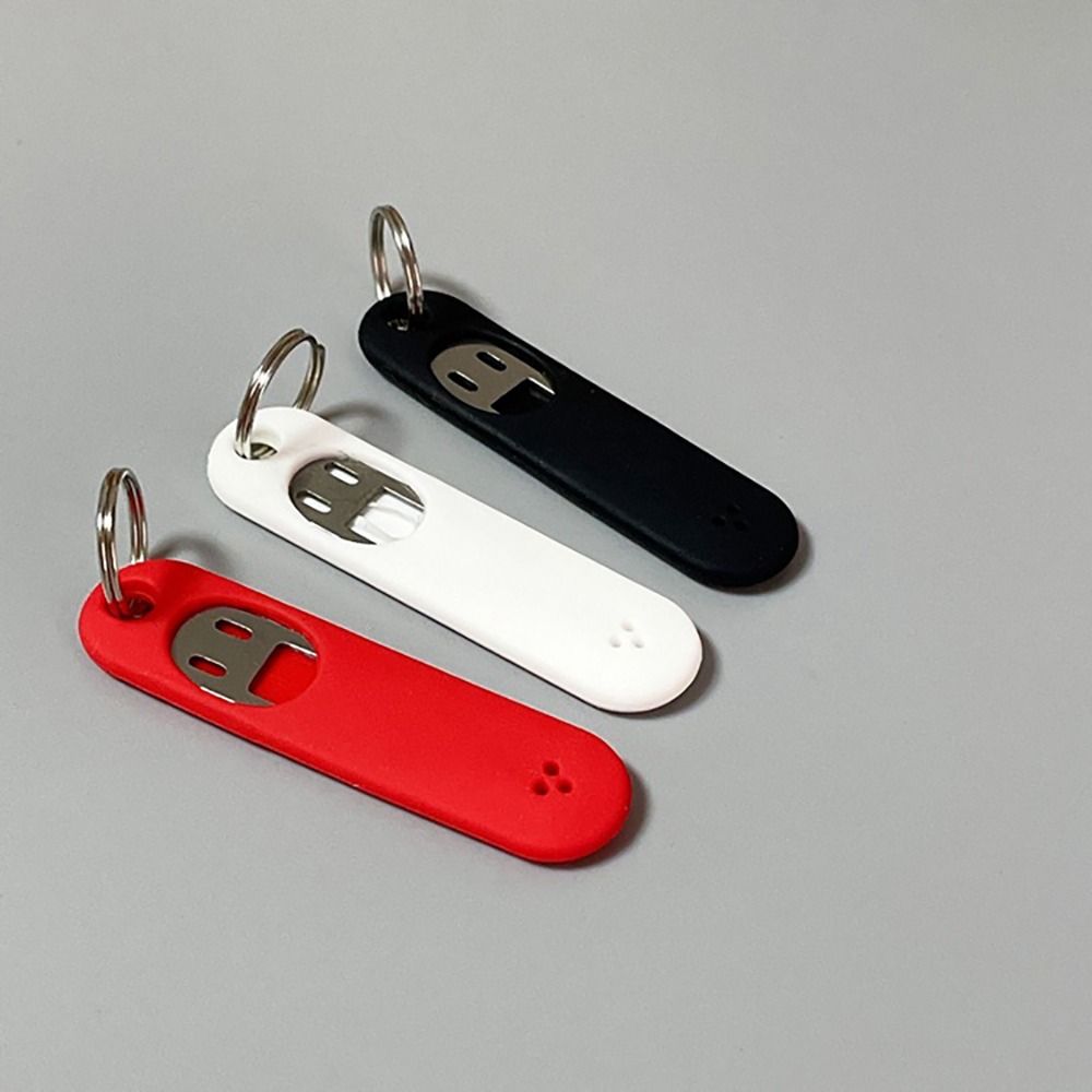 1Pcs Portable SIM Card Removal Tool Mobile Phone Keychain Charm Durable Card Pin  for Smartphones