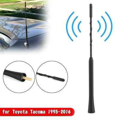 11"palcový černý stožár antény AM/FM pro Toyota Tacoma 1995-2016