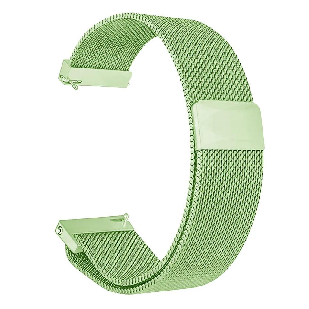 22mm Milanese Loop Strap for Redmi 3 Lite Steel Metal Strap for Xiaomi Active Smart Accessories 20mm Galaxy Watch 6 5 4 40 44mm